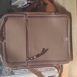 Calpak square laptop bag.